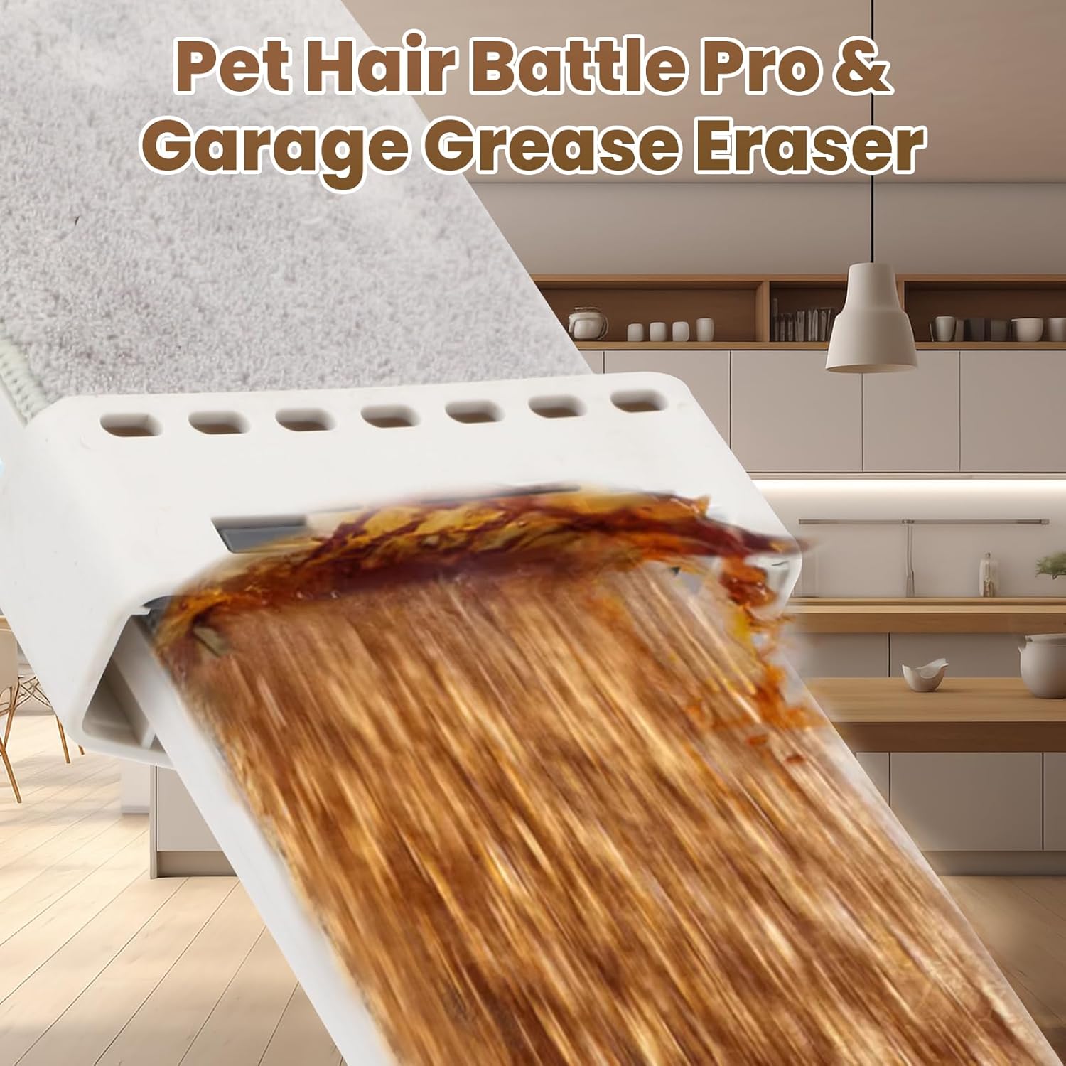 Microfiber Self Wringing Flat Mop,Wet & Dry Mops for Floor Wall Cleaning,Long Handle with 3 Microfiber Pads - Image 2