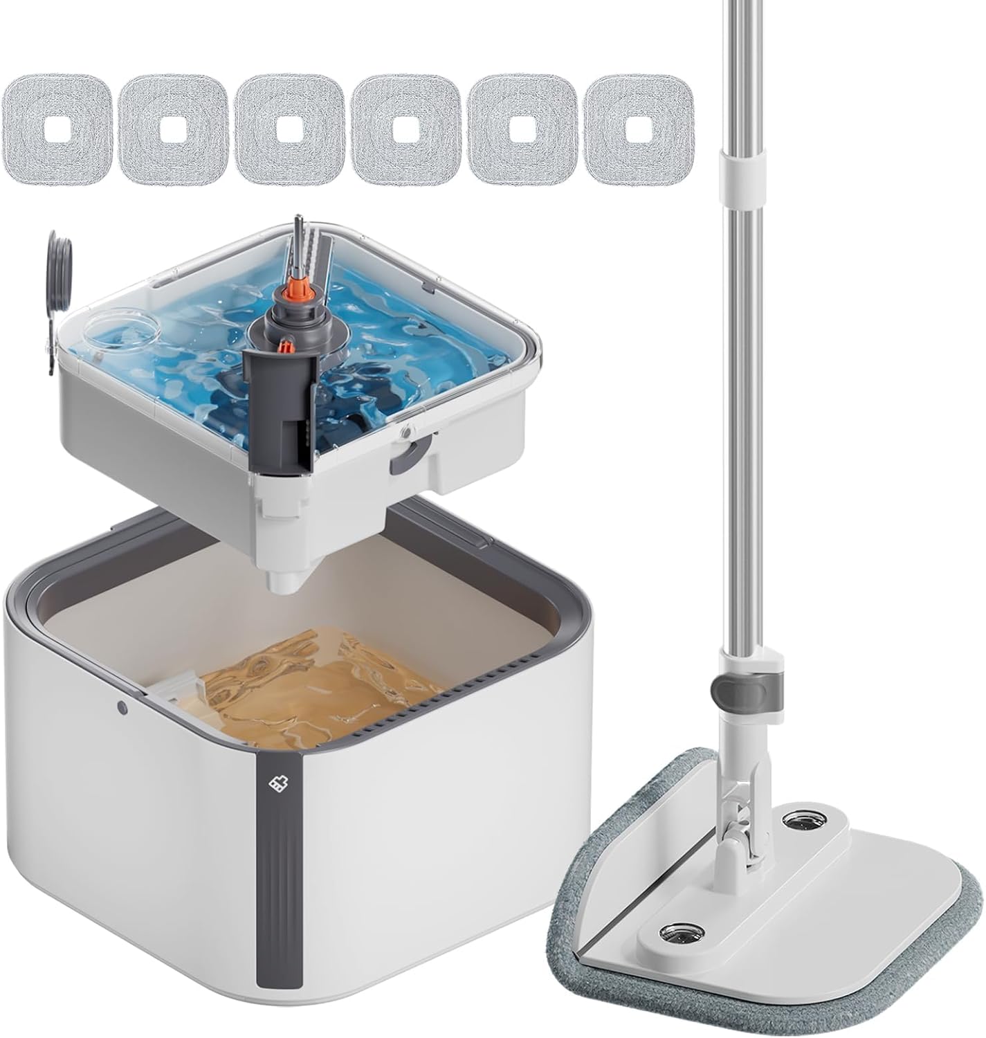 Upgraded Spin Mop and Bucket Set